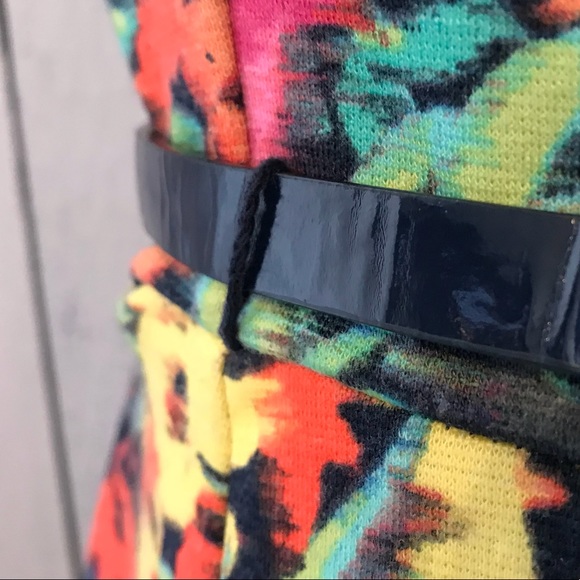 Fun Candies Blue and Multi Colored Dress - Picture 6 of 8